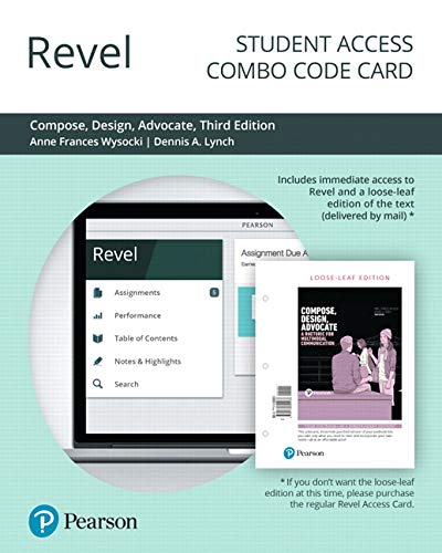 Book Revel for Compose, Design, Advocate -- Combo Access Card free
