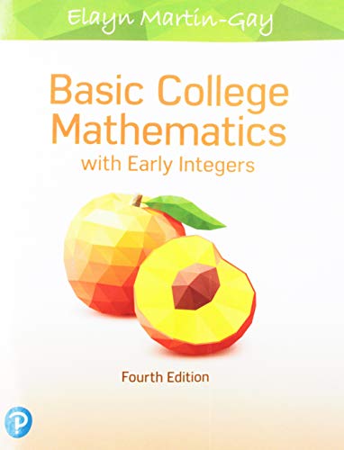 Book Basic College Mathematics with Early Integers free