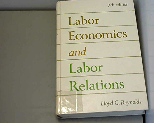 Book Labor economics and labor relations free