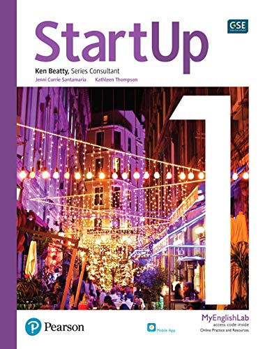 Book StartUp Student Book with app and MyEnglishLab, L1 free