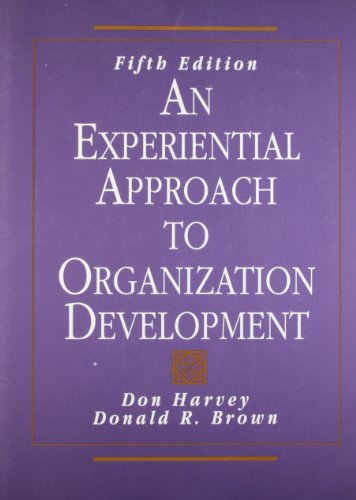 Book An Experiential Approach to Organization Development (5th Edition) free