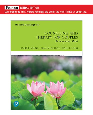 Book Counseling and Therapy for Couples: An Integrative Model, 1st edition free