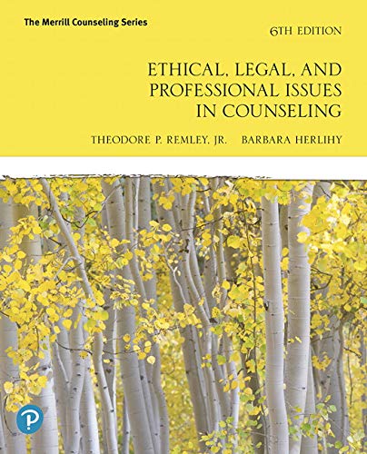Book Ethical, Legal, and Professional Counseling Plus MyLab Counseling -- Access Card Package free