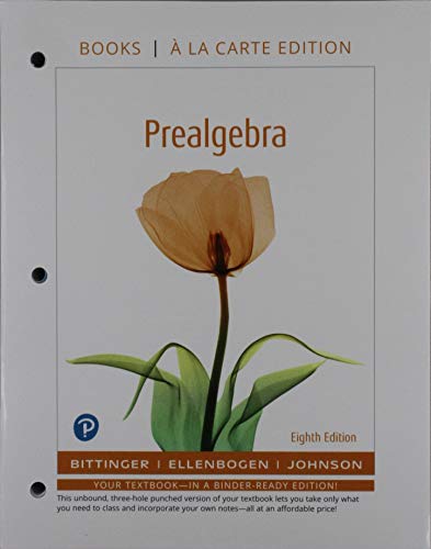 Book Prealgebra, Loose-Leaf Edition free