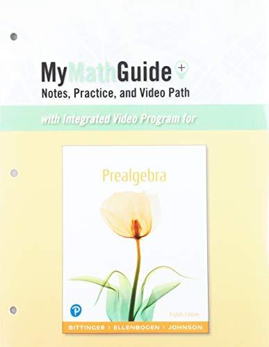 Book MyMathGuide: Notes, Practice, and Video Path for Prealgebra free