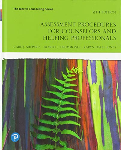 Book Assessment Procedures for Counselors and Helping Professionals (The Merrill Counseling Series) free