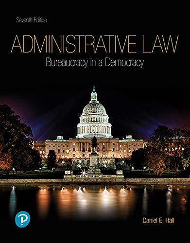 Book Administrative Law: Bureaucracy in a Democracy free