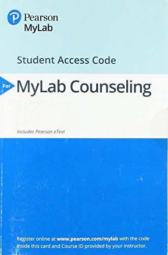 Book MyLab Counseling with Enhanced Pearson eText -- Access Card -- for Assessment Procedures for Counselors and Helping Professionals free