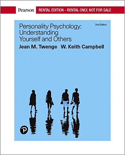 Book Personality Psychology: Understanding Yourself and Others [RENTAL EDITION] (2nd Edition) free