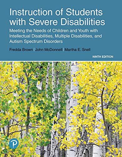 Book Instruction of Students with Severe Disabilities, Pearson eText -- Access Card free