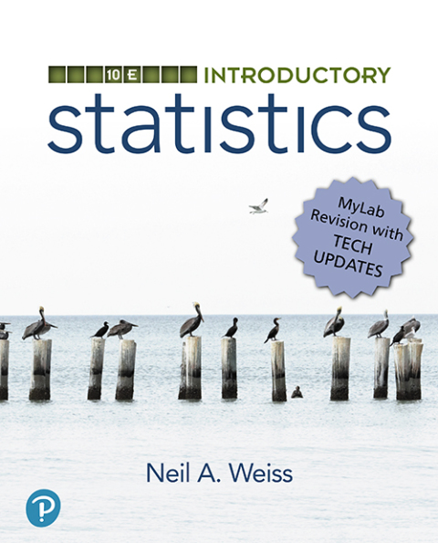 Book Introductory Statistics, MyLab Revision free