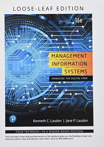 Book Management Information Systems: Managing the Digital Firm -- Student Value Edition free