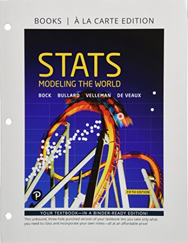 Book Stats: Modeling the World Books a la carte Plus MyLab Statistics with Pearson eText -- Access Card Package free