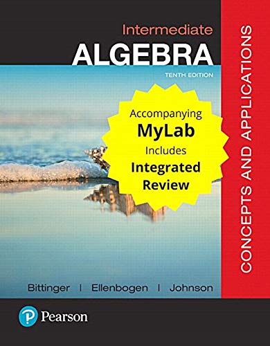 Book Intermediate Algebra: Concepts and Applications with Integrated Review plus MyMathLab with Pearson e-Text -- Access Card Package free