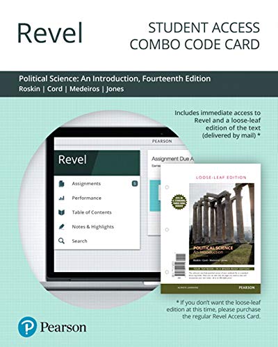 Book Revel for Political Science: An Introduction -- Combo Access Card free