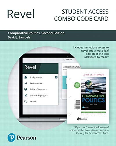 Book Revel for Comparative Politics -- Combo Access Card free