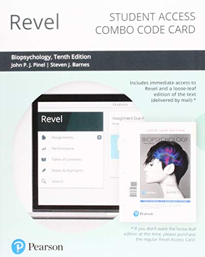 Book Revel for Biopsychology -- Combo Access Card free