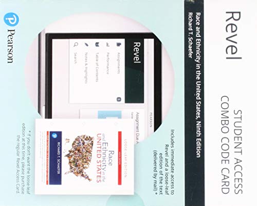 Book Revel for Race and Ethnicity in the United States -- Combo Access Card free