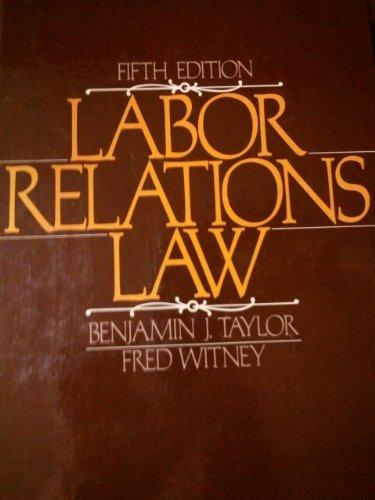 Book Labor Relations Law free