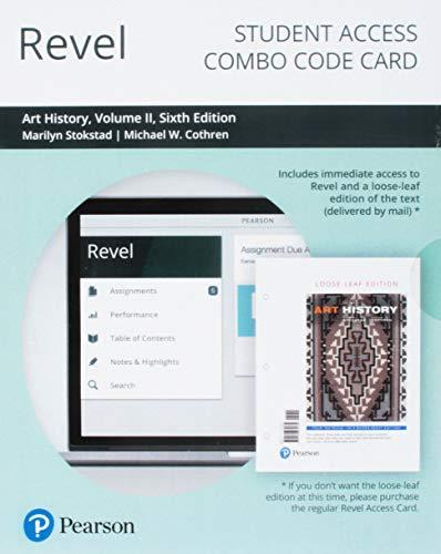 Book Revel for Art History, Volume 2 -- Combo Access Card free