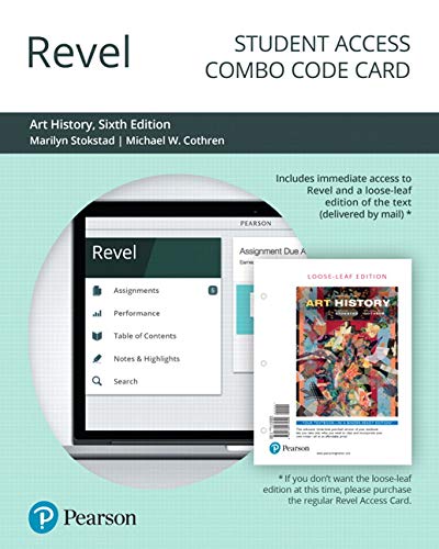 Book Revel for Art History -- Combo Access Card free