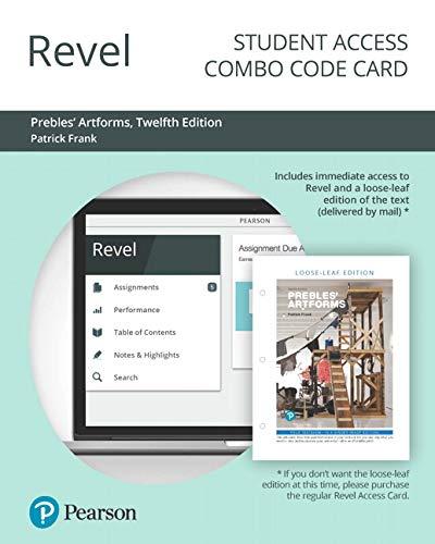 Book Revel for Prebles' Artforms -- Combo Access Card free