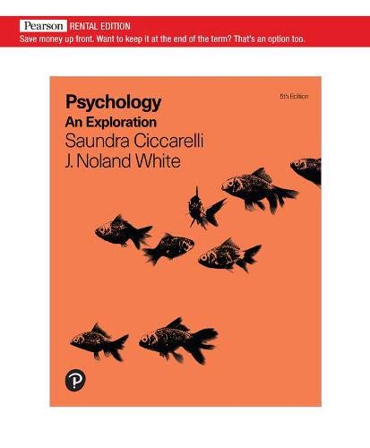 Book Psychology: An Exploration [RENTAL EDITION] free