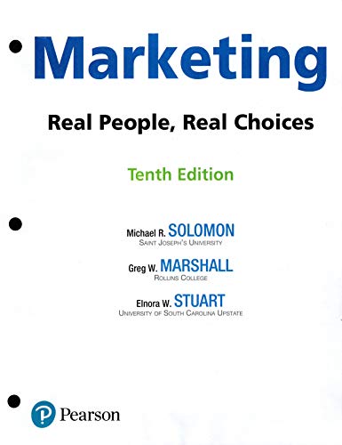 Book Marketing: Real People, Real Choices (10th Edition) Standalone Looseleaf Version free