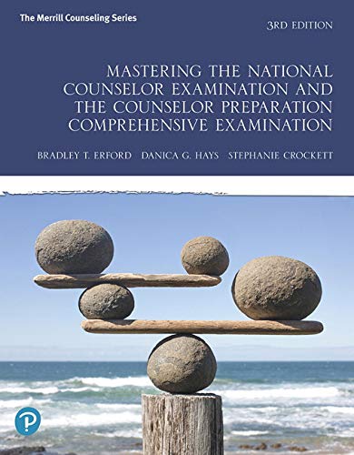 Book Mastering the National Counselor Examination and the Counselor Preparation Comprehensive, Pearson eText -- Access Card free