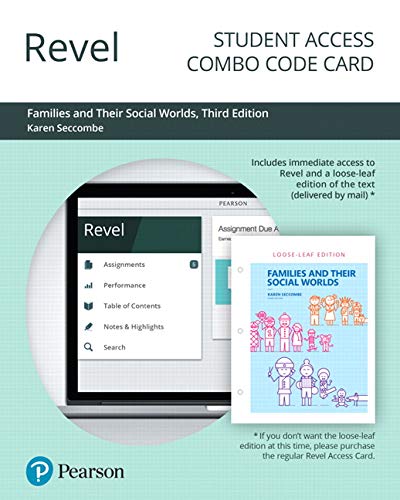Book Revel for Families and Their Social Worlds -- Combo Access Card (3rd Edition) free