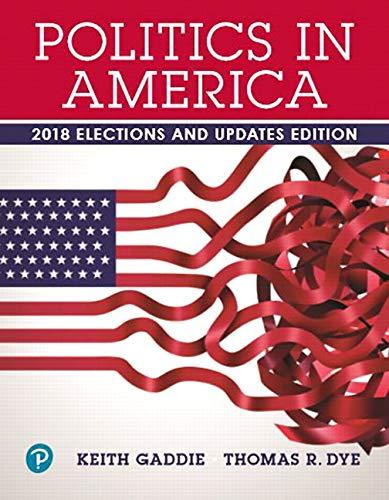Book Revel for Politics in America, 2018 Elections and Updates Edition -- Access Card free