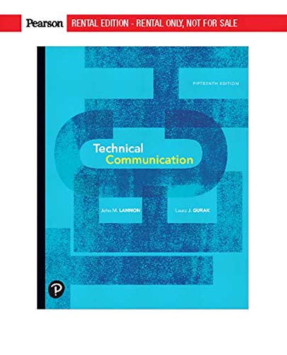 Book Technical Communication [RENTAL EDITION] free