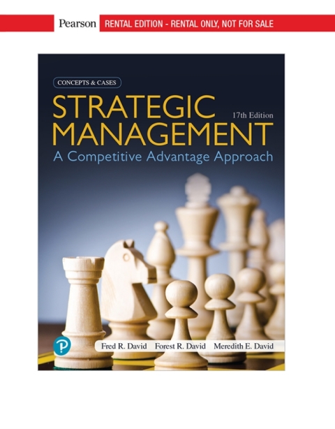 Book Strategic Management: A Competitive Advantage Approach, Concepts and Cases free