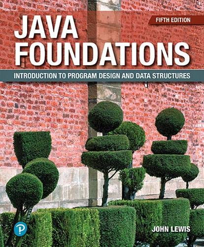 Book Java Foundations: Introduction to Program Design and Data Structures free