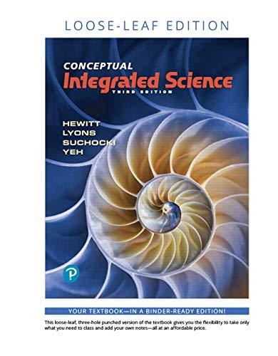 Book Conceptual Integrated Science, Loose-Leaf Edition (Masteringphysics) free
