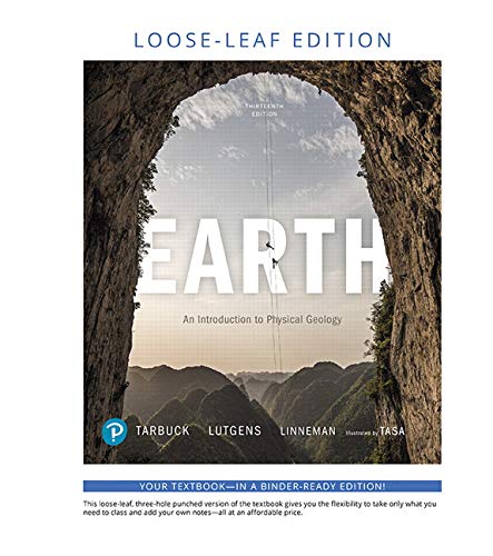 Book Earth: An Introduction to Physical Geology, Loose-Leaf Plus Mastering Geology with Pearson eText -- Access Card Package (13th Edition) free