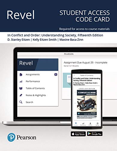 Book Revel for In Conflict and Order: Understanding Society -- Access Card free
