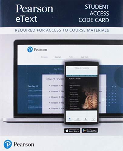 Book Pearson eText Human Physiology: An Integrated Approach -- Access Card free