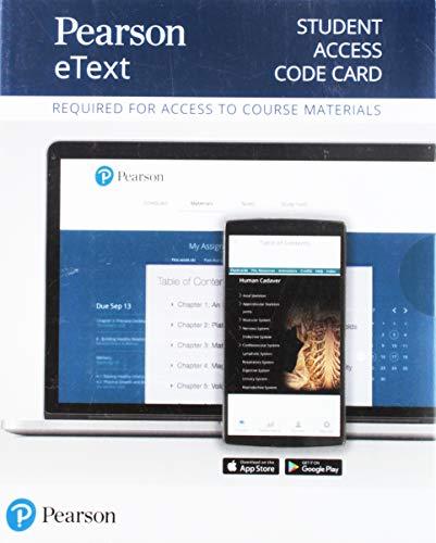 Book Pearson eText Principles of Human Physiology -- Access Card free