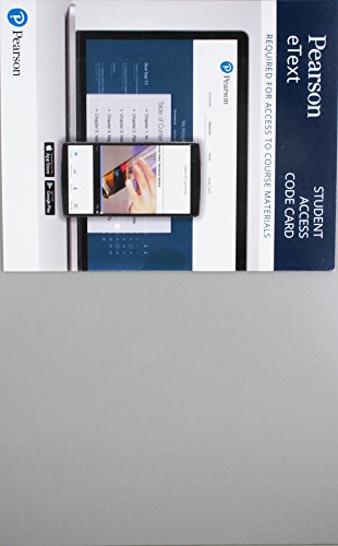 Book Pearson eText Chemistry: An Introduction to General, Organic, and Biological Chemistry -- Access Card free