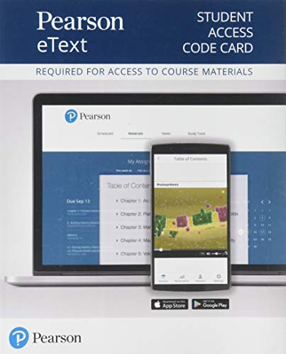 Book Pearson eText Biology: Science for Life -- Access Card free
