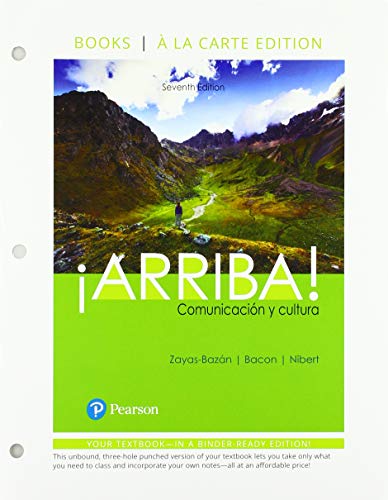 Book ¡Arriba!: Comunicación y cultura, Books a la Carte Plus Duolingo Access Card Package (Multi Semester) (7th Edition) free