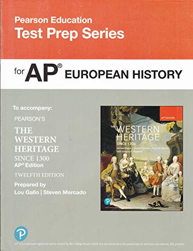 Book Test Prep forThe Western Heritage Since 1300 12th Edition, AP® Edition ©2020 free