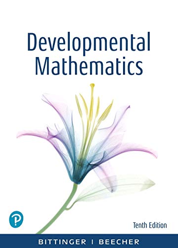 Book Developmental Mathematics: College Mathematics and Introductory Algebra Plus MyLab Math with Pearson eText -- 24 Month Access Card Package free