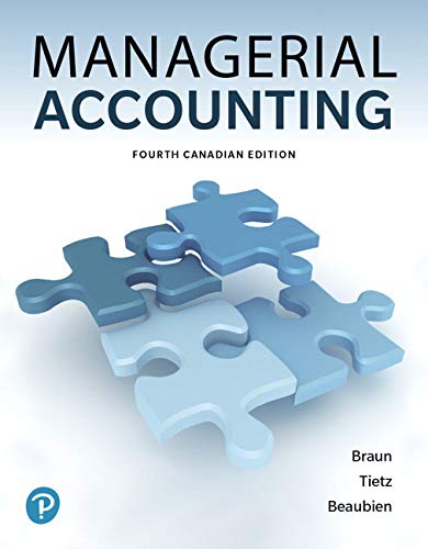 Book Managerial Accounting, Canadian Edition free