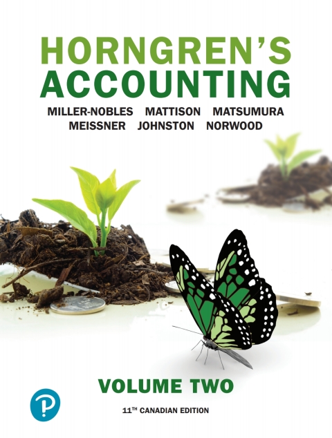 Book Horngren's Accounting, Volume 2, Eleventh Canadian Edition, (Subscription) free Book Horngren's Accounting, Volume 2, Eleventh Canadian Edition, (Subscription) free