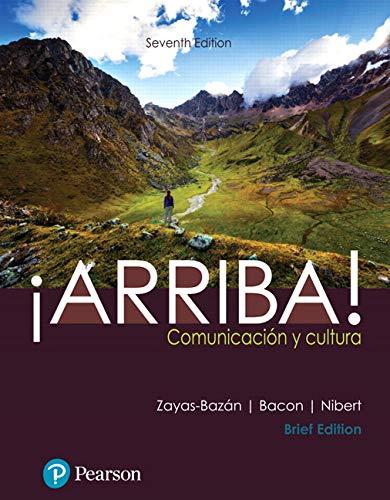 Book ¡Arriba!: comunicación y cultura Brief and MyLab Spanish with Pearson etext -- Access Card Package (Multi Semester) free