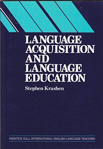 Book Language Acquisition and Language Education Extensions Applications (Prentice Hall International Language Teaching Methodology Series) free