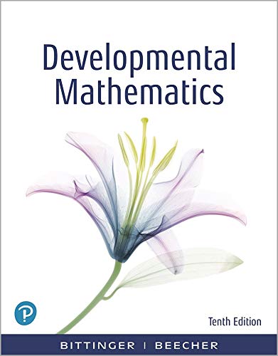 Book Developmental Mathematics: College Mathematics and Introductory Algebra (2-downloads) free