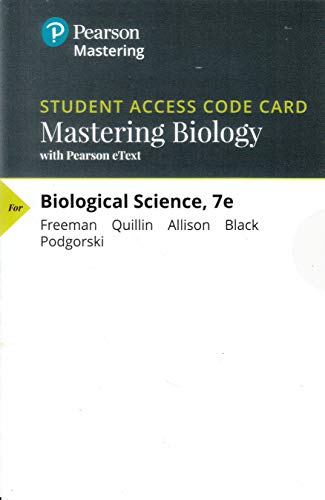 Book Mastering Biology with Pearson eTex free